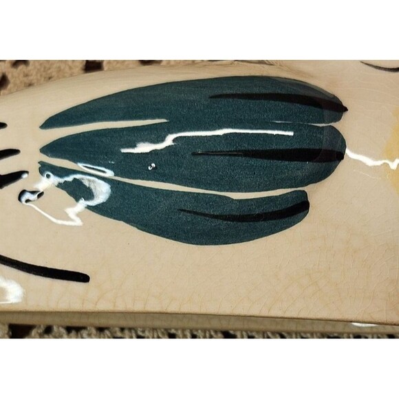 The California Cleminson's Pottery Bird Butter Dish Topper 1950s (Read!) - Picture 10 of 10